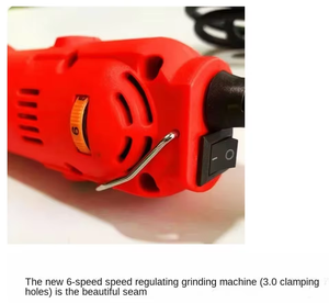 Amoladora Angular Eléctrica Multifuncional de Grado Industrial con Motor de Escobillas, de 90 Grados, Recta, con Cuello Largo y Codo - Product Image 5