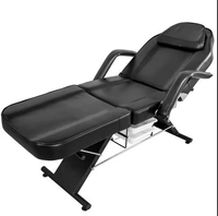 Lit de beauté inclinable réglable avec tiroir de rangement, chaise de spa professionnelle pour salon et tatouage