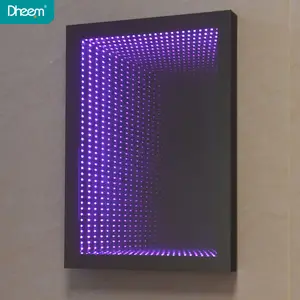 Fábrica al por mayor 3D Led Infinity Illusion espejo con RGB