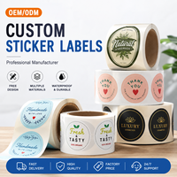 Çevre Dostu Su Geçirmez Özel Logo Vinil Yapışkanlı Etiket Gümüş/Altın Varak Baskılı Güçlü Kendinden Yapışkanlı Ambalaj Etiketi