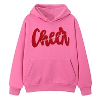 La conception colorée de patchs brodés de paillettes de Cheer Fashion peut être personnalisée