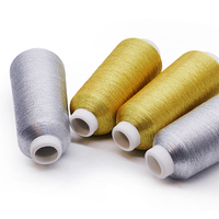 Hongqiao Good Quality Metallic Embroidery Crochet Thread 150D/2 100% Polyester Eco-Friendly Filament Yarn Sewing Garment