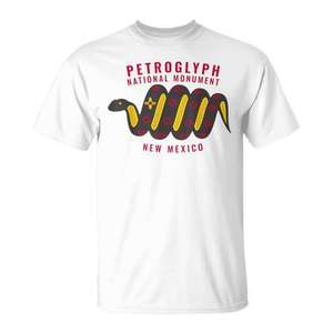 T-shirt Petroglyph National <span class=keywords><strong>Monument</strong></span> New <span class=keywords><strong>Mexico</strong></span> Snake - Product Image 1