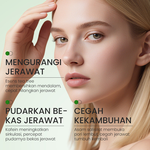 KORMESIC Certifié Bpom Vente en Gros 30g Réduit et Estompe les Marques d'Acné Prévient la Récurrence Gel Crème Visage Anti-Acné à la Caféine et à l'Huile d'Arbre à Thé - Product Image 2