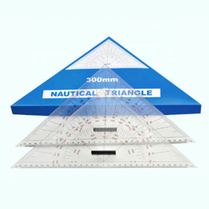 IMPA 371008 Ensemble de triangles et équerres marins en plastique <span class=keywords><strong>Kent</strong></span> 300mm 2 pièces Rapporteur - Product Image 5