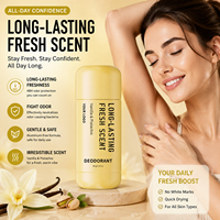 Crème déodorante sans aluminium à l'acide kojique et au curcuma pour femmes et hommes, protection anti-odeurs toute la journée, stick déodorant éclaircissant pour les aisselles