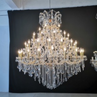 Lustre antique en cristal, luminaire suspendu décoratif, lustre en cristal de luxe, lustre pour salon