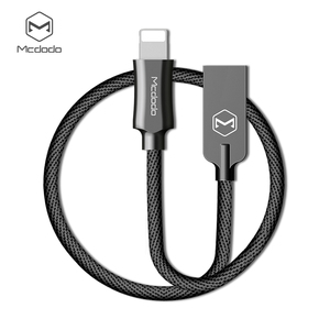 Mcdodo Tela <span class=keywords><strong>de</strong></span> Nylon Desconexión automática LED inteligente Micro USB <span class=keywords><strong>Cable</strong></span> Para Samsung con QC 3,0 ,CE, RoHs - Product Image 1