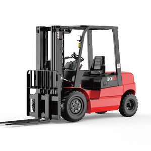 Empilhadeira Contrabalançada de 3 Toneladas com Bateria de Íon de Lítio Nova Empilhadeira Operada por Bateria Motor de Equipamento de Armazém - Product Image 1