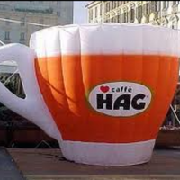 Bouteille de soda gonflable géante pour la publicité, vente chaude, tasse à café gonflable géante