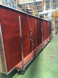 Anti-corrosion <strong>Copper</strong> <strong>Tubes</strong> <strong>Aluminum</strong> <strong>Fins</strong> <strong>Copper</strong> Epoxy Coating <strong>Cooling</strong> <strong>Coil</strong> - Product Image 2