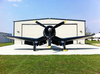 Bâtiments Préfabriqués Économiques Entrepôt à Structure en Acier Cadre Métallique Hangar d'Avions Aérogare Abri Bâtiments en Acier Léger