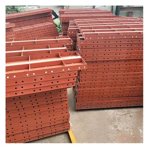 Customized U Ditch Adjustable Square Steel Mold Formwork Mould For Concrete