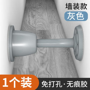 Butée de porte en silicone sans perçage, anti-collision, pour sol/mur, pour salle de bain/toilettes, pratique pour la maison - Product Image 6