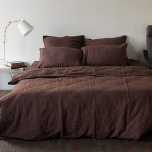 Khaki Series Colors Soft 100% Pure Linen Full /Twin /Queen/<strong>King</strong> <strong>Size</strong> Luxury <strong>Duvet</strong> Cover Set Breathable Bacteriostatic - Product Image 4