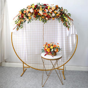 Set de roses artificielles en soie, pour fête prénatale, mariage, set de fleurs décoratives, guide sur la route - Product Image 2