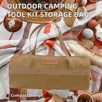 Sac de rangement portable étanche IPX-5 avec fermeture éclair, 3 mm, 1-3 L, pour camping et randonnée en extérieur, en toile élégante Panda PD-1400, toutes saisons