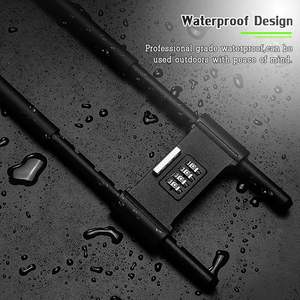 YH3683 Serrure à combinaison à 4 chiffres avec haute durabilité et fonction anti-vol. Serrure à code de sécurité en forme de U - Product Image 4