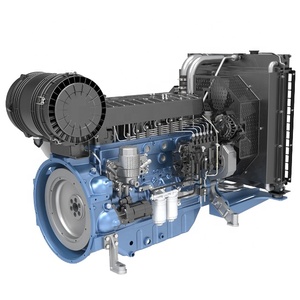 Mở khung máy phát điện diesel 1000 kW với baudouin động cơ tiếng ồn thấp 3 giai đoạn DC đầu ra Điện áp định mức 220V - Product Image 5