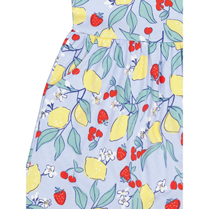 Nueva llegada de moda niños niñas vestido personalizado diseño Casual impreso manga corta cuello redondo niñas vestido de Bangladesh - Product Image 2