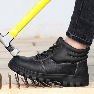 Bottes de sécurité légères en acier anti-statique, <span class=keywords><strong>chaussures</strong></span> de travail antidérapantes résistantes à l'huile <span class=keywords><strong>pour</strong></span> une utilisation en usine en intérieur - Product Image 5