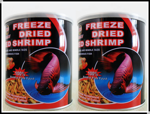 <span class=keywords><strong>Crevettes</strong></span> rouges FD de la marque AQUAV, 85g/boîte, nourriture pour poissons d'aquarium - Product Image 3