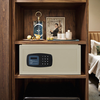 Tragbarer Elektronischer Digitaler Tresor für Zuhause und Büro Hotelsafe mit Eisenrückwand für Heim- und Büronutzung