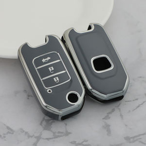 Premium Soft TPU Fold Autos chl üssel etui Abdeckung Shell für Honda Accord Civic CRV Jade XRV Elysion Schlüssel ringe Schlüssel bund Tasche Fabrik - Product Image 3