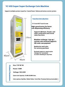 Máquina de Cambio de Monedas Automática Inteligente para Grupos de EE. UU. con Verificación de Nuevos Tonos y Cambio de Monedas para Juegos Operados con Monedas, 1 Año de Garantía en Inglés - Product Image 6