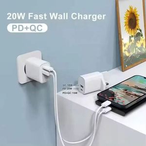 Super Deal PD 20W <b>USB</b>-C Adapter for Cargadores Phone Charger Type C Charger with Cable - Product Image 3