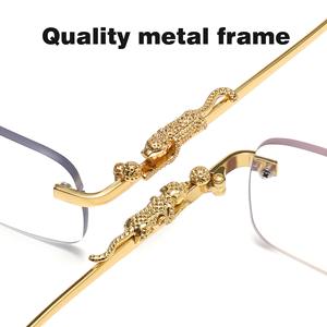 Recién llegado <span class=keywords><strong>de</strong></span> fábrica, <span class=keywords><strong>gafas</strong></span> fotocromáticas antirreflectantes <span class=keywords><strong>de</strong></span> luz azul sin montura <span class=keywords><strong>de</strong></span> lujo <span class=keywords><strong>de</strong></span> alta calidad para hombres y mujeres - Product Image 5