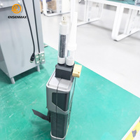 Detector de Gas Portátil Industrial ENSENMAX, Tecnología LEL PID NDIR, CH4 C3H8 H2, Gas Natural, GLP, Alarma de Luz, Plástico ABS, Pantalla LCD