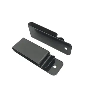 FCX personalizado preto guarda-sol clip construção máquinas clip folha metálica dobra carimbar corte a laser processamento serviços