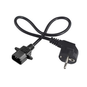 สายไฟ EU H05VV‑F 3×1.0mm² H05W‑F, ขั้วต่อ IEC C14 สำหรับคอมพิวเตอร์ PSU และ PCIe - Product Image 2