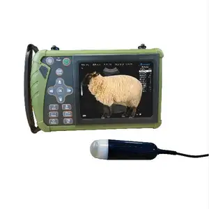 Mini Pocket Mobiele Dierenarts Ultrasound Machine Hond Echografie Handheld Draagbare Veterinaire Echografie Met Scherm