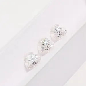 핫 세일 2mm-11mm 0.05-5ct 하트 컷 도매 화이트 모이사나이트 느슨한 모이사나이트 다이아몬드