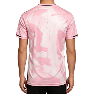 Camiseta de Fútbol Personalizada de Fábrica de Alta Calidad 2026, Edición Especial Rosa del R.<span class=keywords><strong>Madrid</strong></span>, Impresión 3D, Unisex, Transpirable, 100% - Product Image 2
