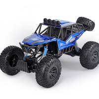 Voiture de course tout-terrain 6 roues en alliage métallique 1:8, modèle d'escalade haute vitesse 2,4 GHz pour l'extérieur, pour tout-petits