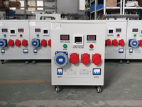Convertisseur monophasé vers triphasé 220V vers 380V 2.2KW-20KVA à onde sinusoïdale pure, 3/4 fils en option, personnalisable