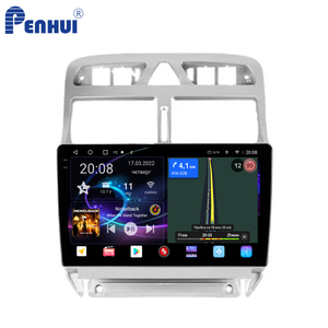 Penhui Android REPRODUCTOR DE DVD para coche para <span class=keywords><strong>Peugeot</strong></span> 307 1 2001 - <span class=keywords><strong>2008</strong></span> Radio navegación GPS Audio Video CarPlay DSP Multime - Product Image 1