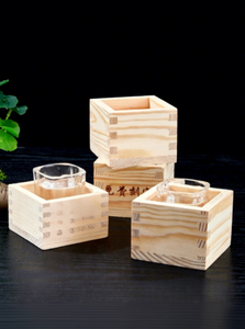 Juego de Tazas de <span class=keywords><strong>Sake</strong></span> de Madera Maciza Personalizadas de Estilo Japonés, con Caja de Madera, para Uso en Restaurantes de <span class=keywords><strong>Sushi</strong></span>, Color Blanco - Product Image 1