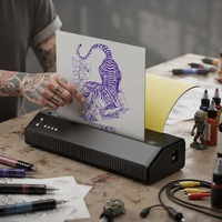 Imprimante de pochoirs de tatouage Milestone MHT-P8008, copieur thermique, interface USB + sans fil, papier thermique format A4, compatible