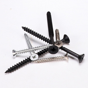 Vis autoperceuses Zhongguangluo M3 en acier au carbone à tête fraisée, classe 8.8, pour la construction et la décoration - Product Image 1