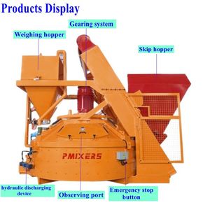 <span class=keywords><strong>2025</strong></span> New 750L hành tinh trộn bê tông 0.75 mét khối vật liệu chịu lửa trộn bê tông với Phễu và hoist xây dựng trang web <span class=keywords><strong>Mixer</strong></span> - Product Image 6