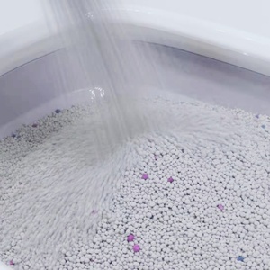 Qian Ai 10kg 1-3.5mm lettiera ecologica in Bentonite per gatti a basso contenuto di polvere controllo rapido degli odori per gatti rettili di più - Product Image 4