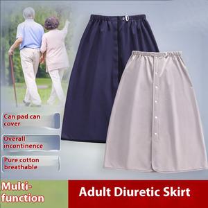 Jupe imperméable en coton imprimé <span class=keywords><strong>pour</strong></span> adultes, hommes et femmes, <span class=keywords><strong>pour</strong></span> l'incontinence, jupe de lit <span class=keywords><strong>pour</strong></span> personnes âgées et menstruations, couches/culottes absorbantes - Product Image 2