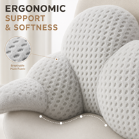 Cadeaux promotionnels personnalisés, coussin de dossier en forme de nuage original, design de personnage, jouet en peluche personnalisé, OEM ODM, peluche de haute qualité