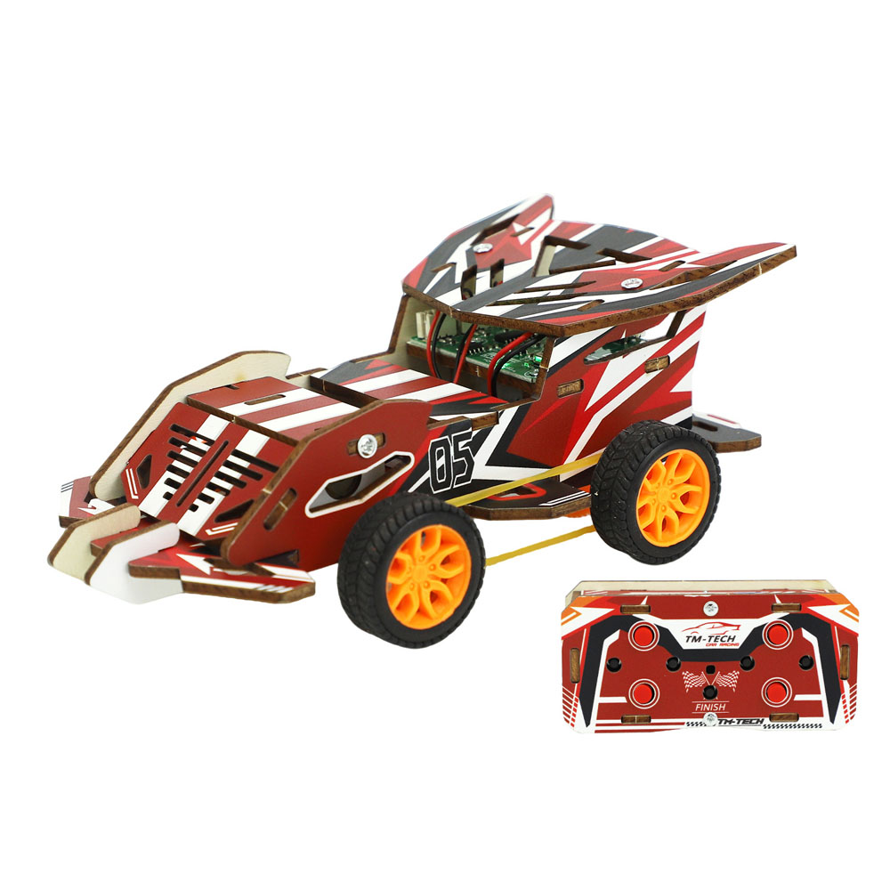 Voiture de course télécommandée avec direction