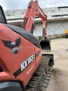Excavatrice utilisée par Kx183-3 de Kubota en stock Bonne condition de travail fabriquée au Japon - Product Image 5