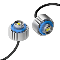 Feux antibrouillard LED L1B pour voiture, feux de recul LW5B, ampoules de feux antibrouillard blancs et jaunes, plug and play, pour Toyota Honda